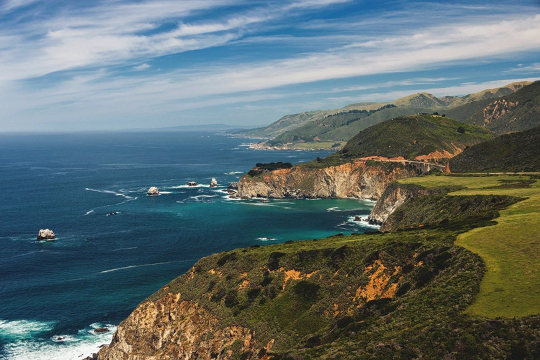 Big Sur Photography Print Coastline California Seascape Landscape Fine ...