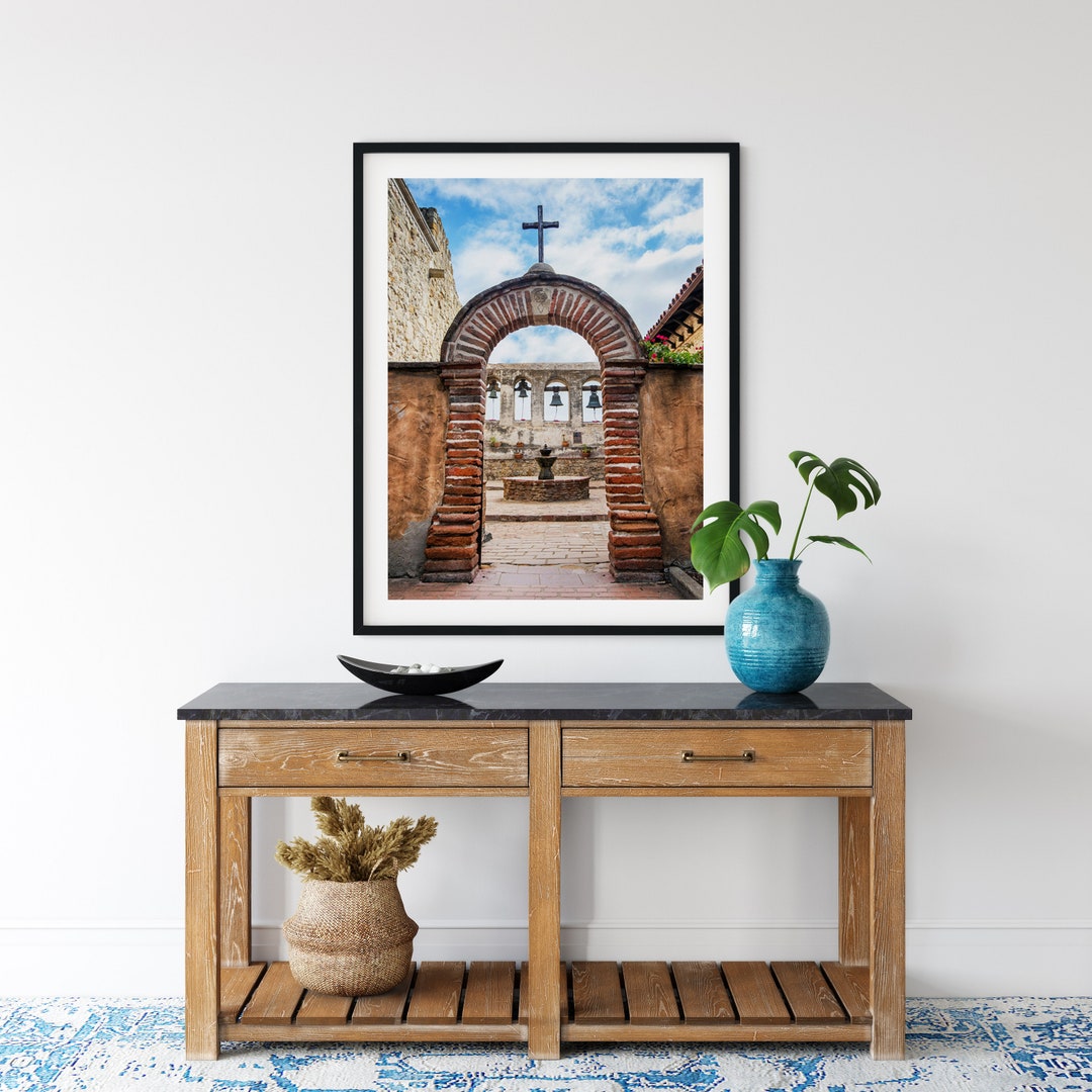Mission San Juan Capistrano Bells Print Orange County - Etsy