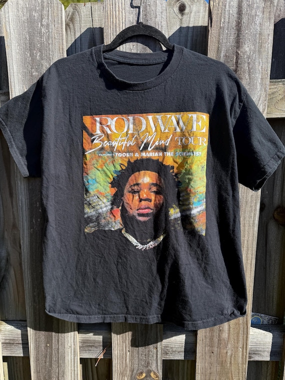 ROD WAVE Bueatiful Mind Band Tshirt