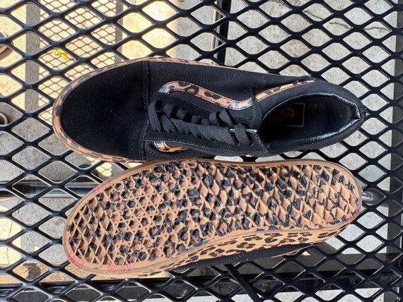 Vans Old School Platform Leopard Print Womens 8.5… - image 4