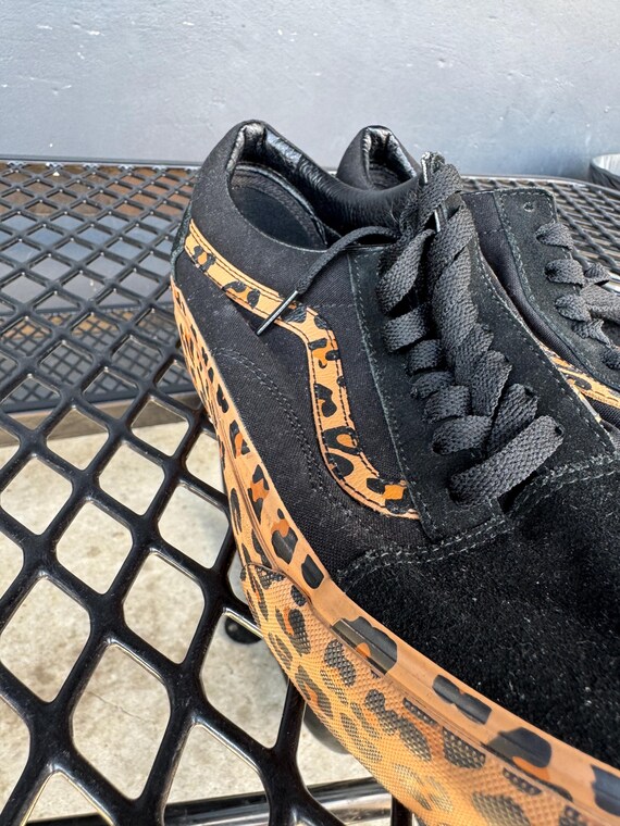 Vans Old School Platform Leopard Print Womens 8.5… - image 3