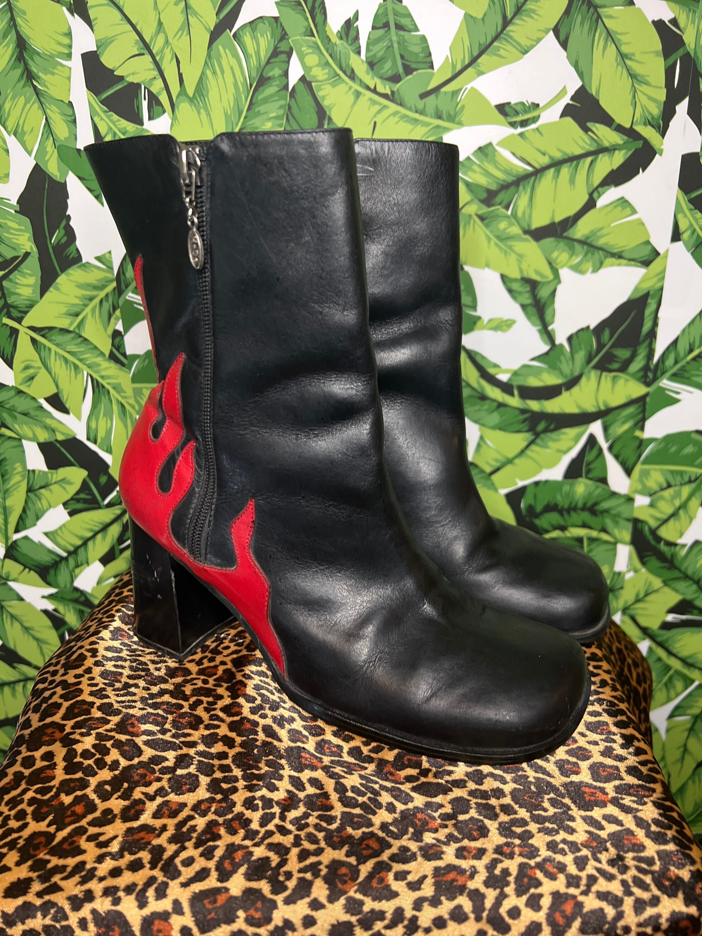 Boots Hoge laarzen Dames Schoenen Boots Hoge laarzen Harley Davidson Hoge  laarzen Bottes Harley Davidson modele haute vintage taille 37 dance4life.com