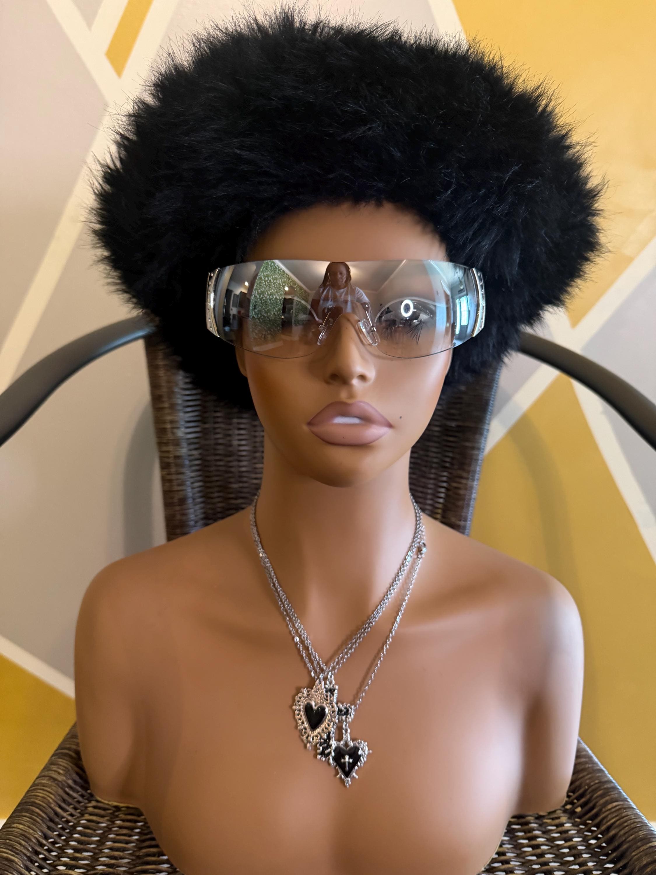 Y2k Rhinestone Sunglasses - Etsy