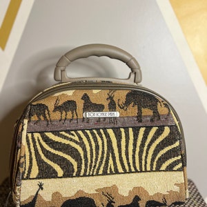 VTG Handle Purse Bon Voyage Safari Bag