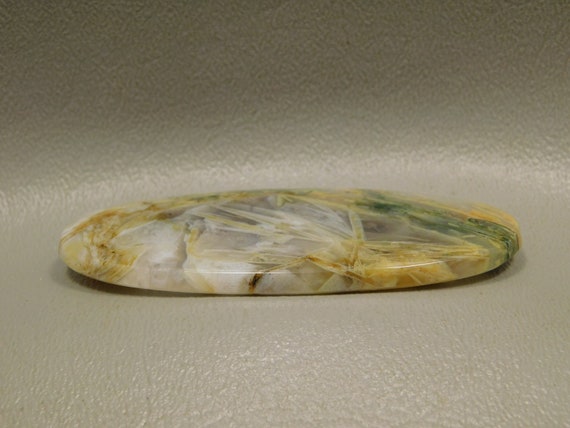 Large Cabochon Stone Sagenite or Chopstick Agate Collector Healing #e1