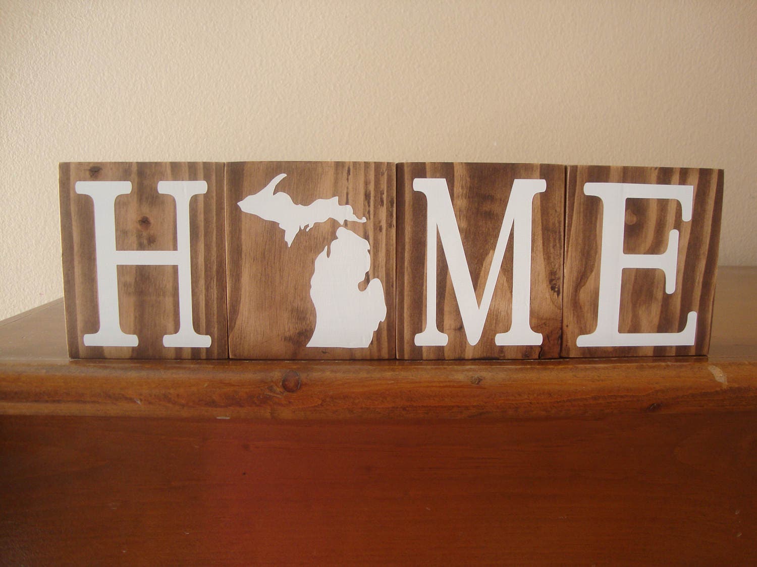 Michigan Blocks. Home Blocks. Michigan Decor. Home State Etsy