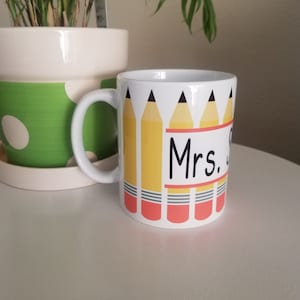 Personalized Teacher Gift, Teacher Appreciation Gift, Teacher Mug Personalized, Teacher Mug Gifts, Gift for Teacher, Custom Teacher Gifts