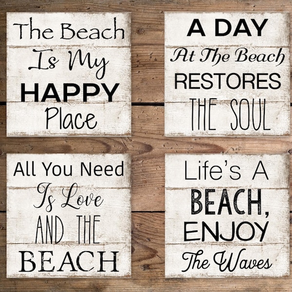 Dolce Beach Coasters - Set of 4 main image 1