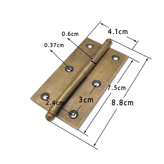 Pair Of Liberty Hardware Brainerd Hammercraft Cabinet Door Hinges