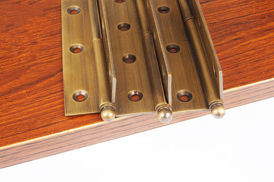 Pair of brass hingesbox hingessmall Etsy