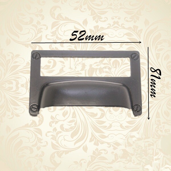 1 Piece 81MMX52MM Vintage Card Label Pulls/ Tag Card Holder Etsy