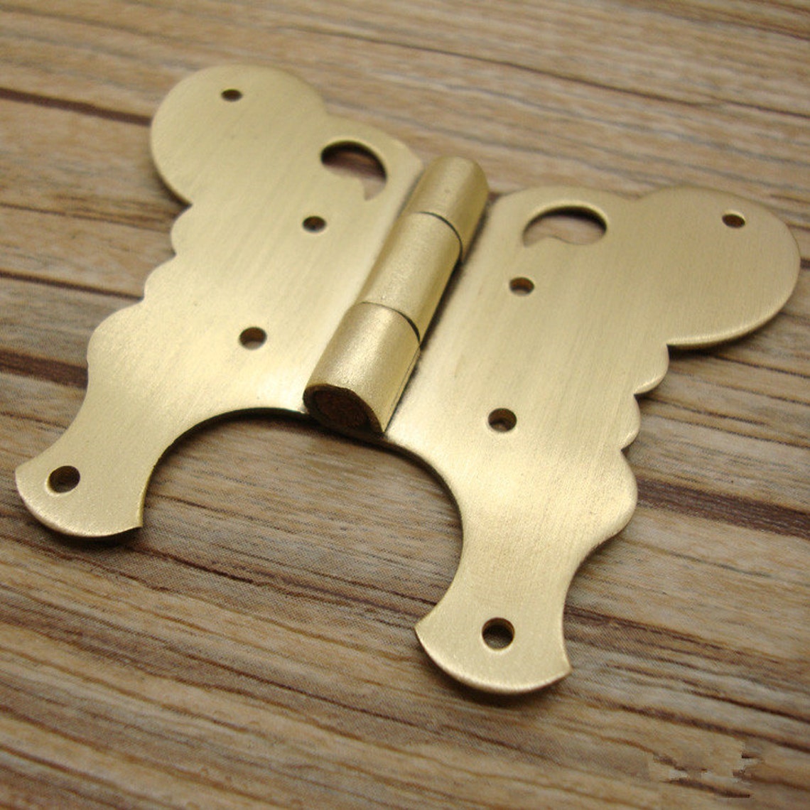 Brass made 2 pcs 59MMx52MM Jewelry Box hinges Small Hinge Etsy