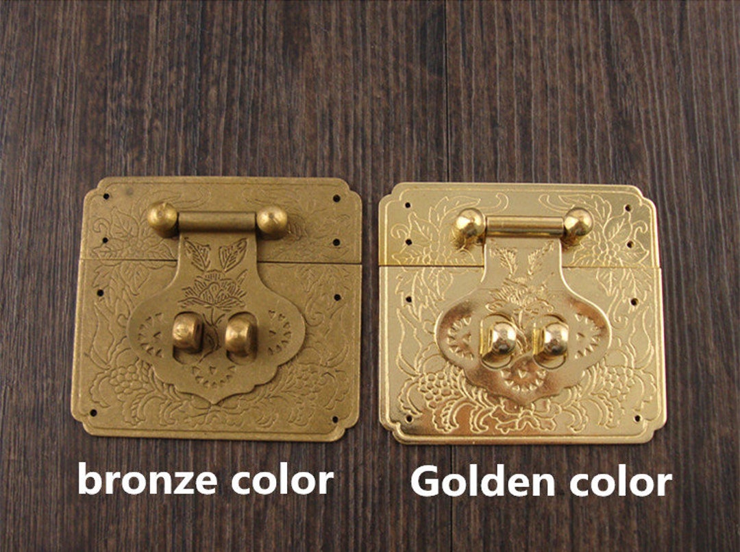Brass Made 1pcs 60mmx65mm Wooden Jewelry Box Latches,hasp,box Catches