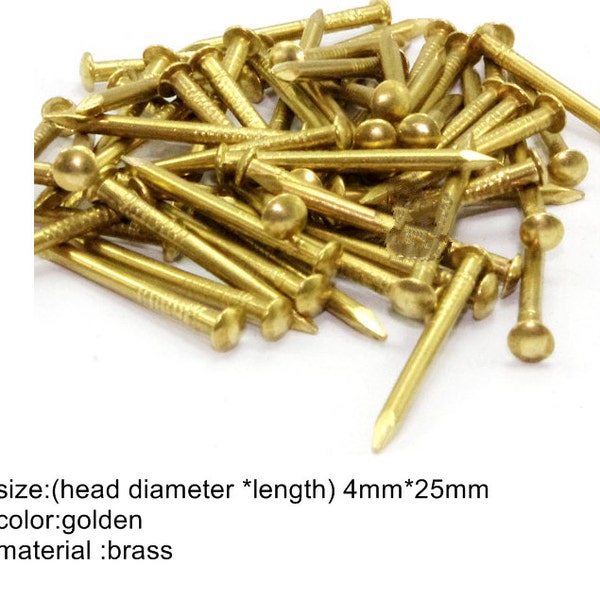 Antique Round Head Nails Etsy