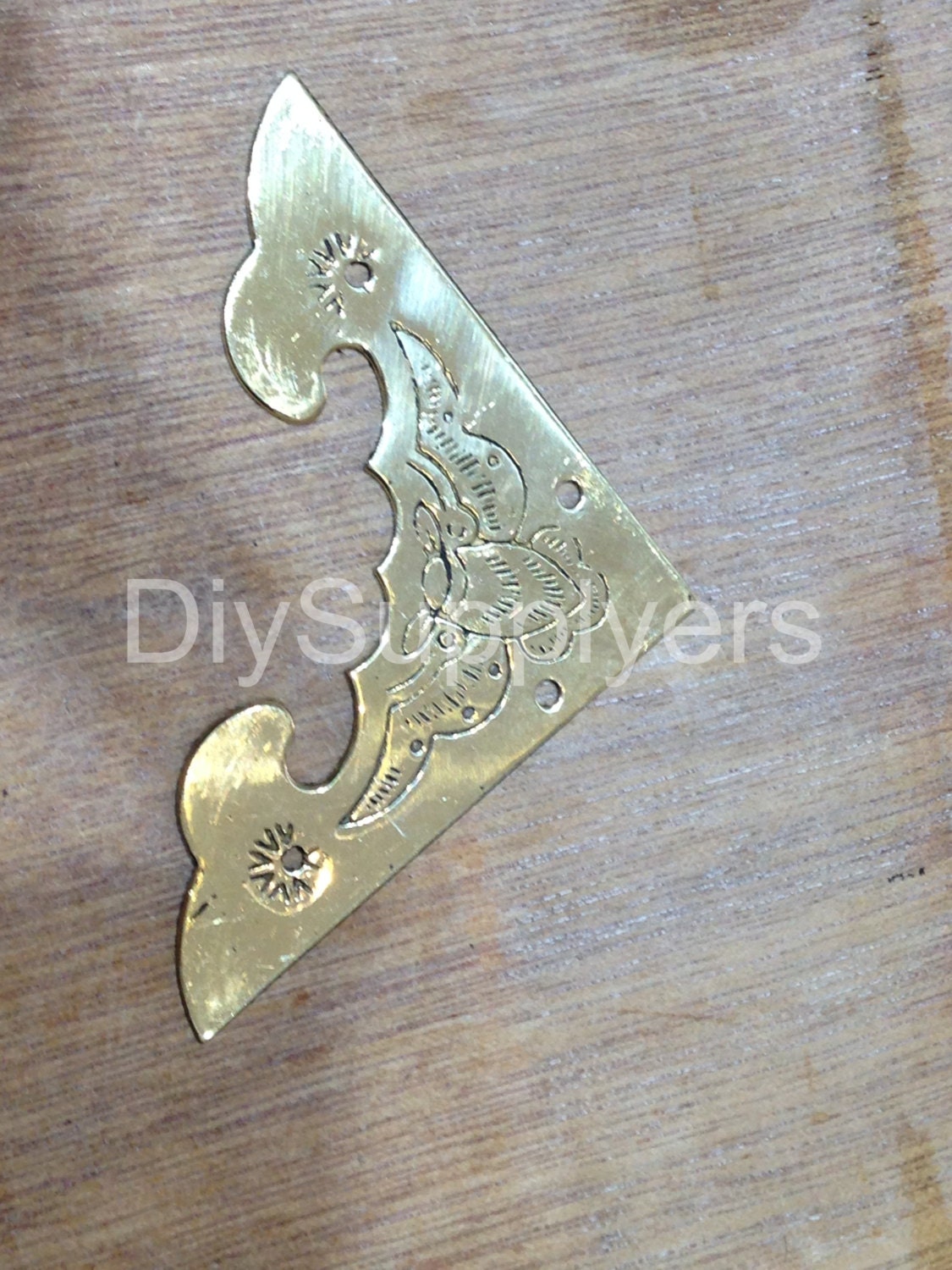 Brass Made 4 Pcs 50mmx50mm Jewelry Box Corner Camphorwood Box Etsy