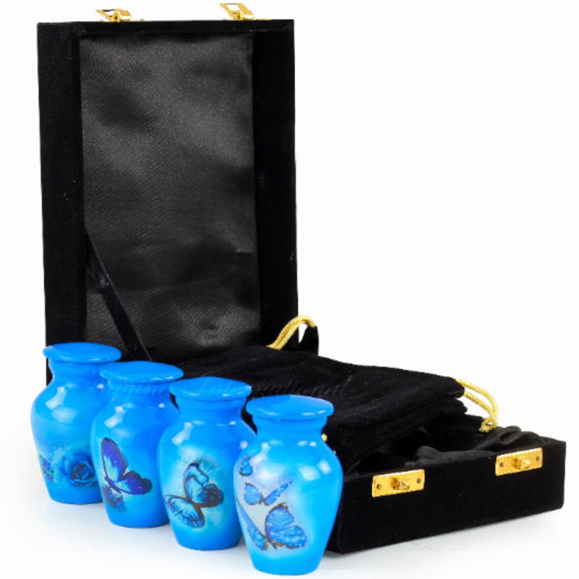 Keepsake Urns for Human Ashes Set of 4 Mini Funeral Etsy