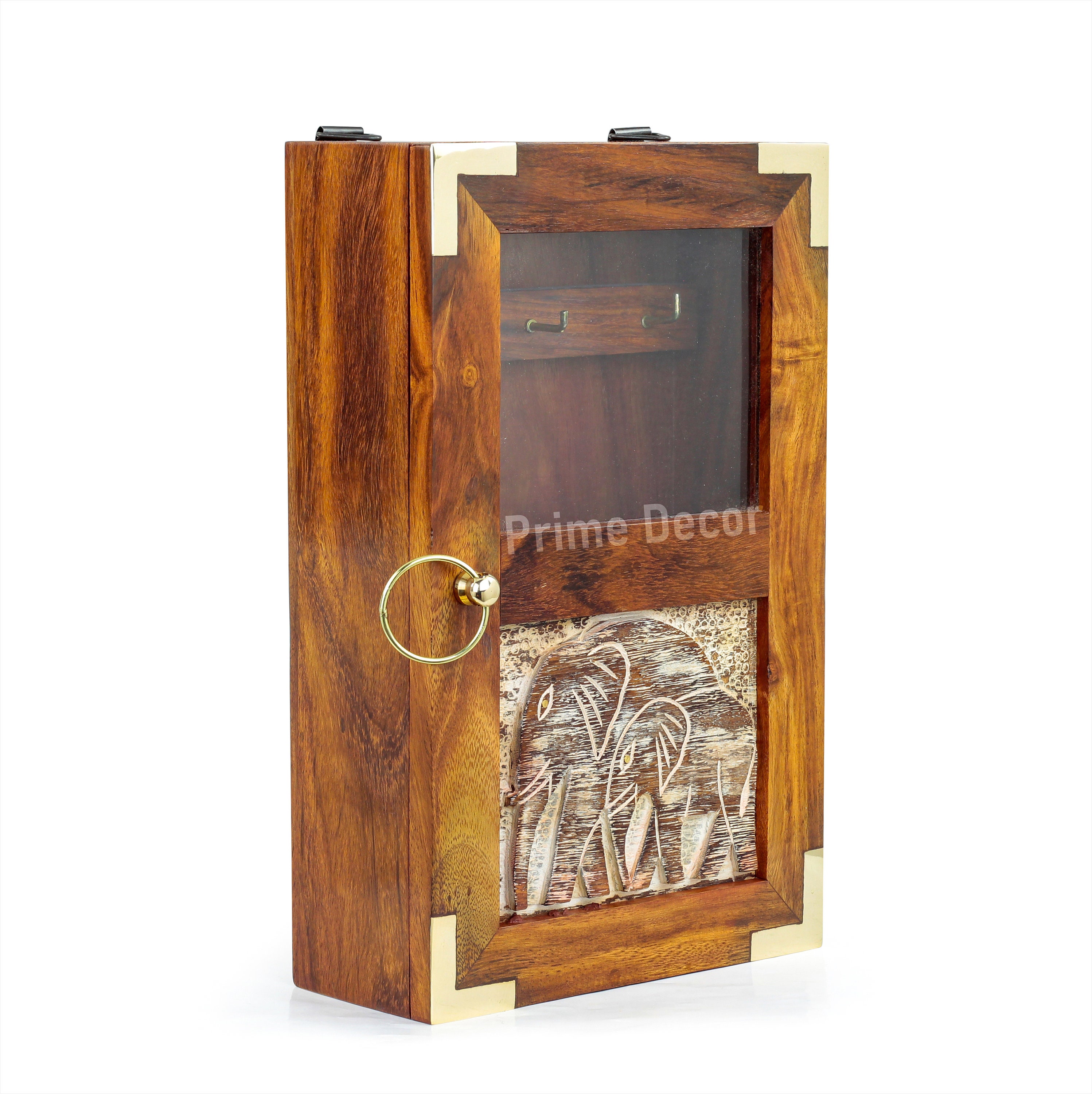 10 Wooden Key Holder Storage / Hand Crafted Etsy