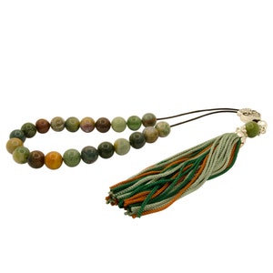 Indische Achat Edelstein Sorgenperlen griechischen Komboloi Gebetskette