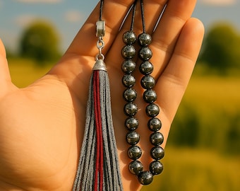 Hematite Gemstone Greek Komboloi Worry Beads
