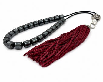 Hematite Gemstone Greek Komboloi Worry Beads