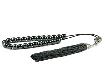 Hematite Gemstone Greek Komboloi Worry Beads