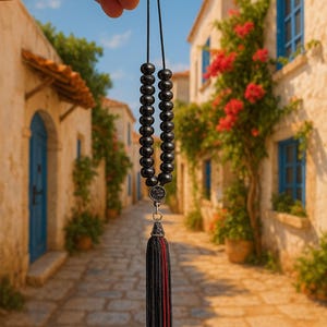 Hämatit Edelstein griechischen Komboloi Sorgenperlen