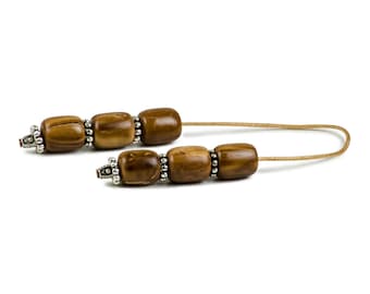 Kook Wood Greek Worry Beads Begleri 15x12mm Greek Stress Relieve Beads