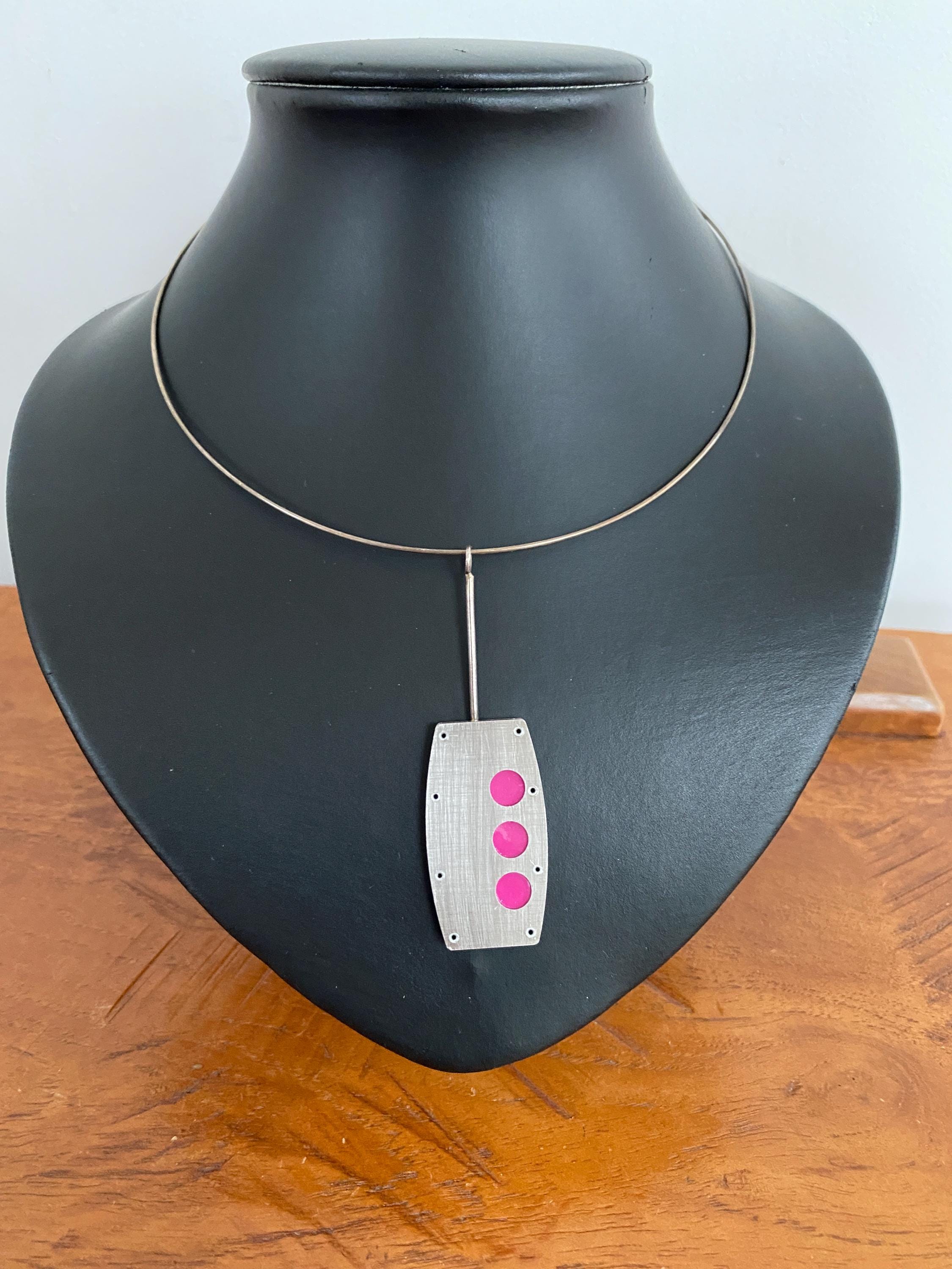 Modernist bar necklace - Etsy 日本
