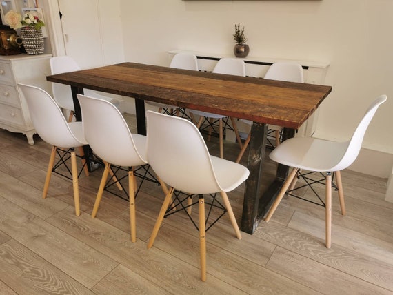 Rustic Industrial Dining Table - Cafe Table - Restaurant Table