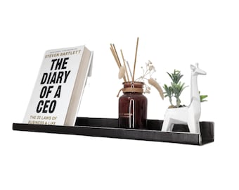 Modern Floating Shelf - Minimalistic Shelf - Contemporary Shelving - Floating Shelf - Metal Shelf