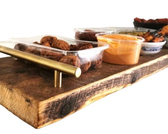 Rustic Serving Board - Serving Platter - Serving Tray - Charcuterie Tray - Cheese Board