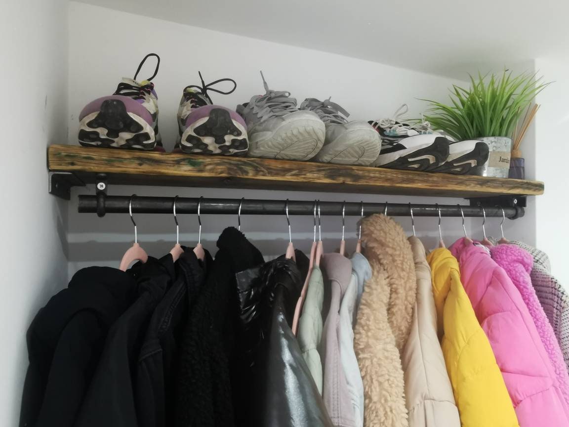 Clothes Rail Hanging Rail Wardrobe Rail Untensil Rail - Etsy UK