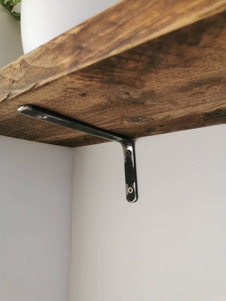 Industrial Shelving Brackets L Brackets Shelf Brackets Etsy UK