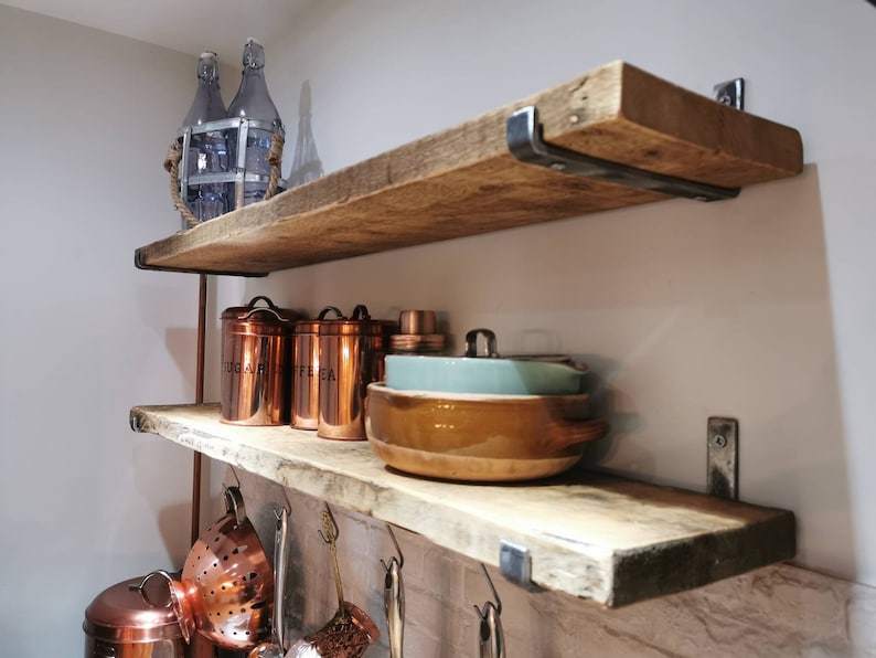 Scaffold shelf brackets raw steel - heavy duty - J Brackets - Same Day Dispatch*