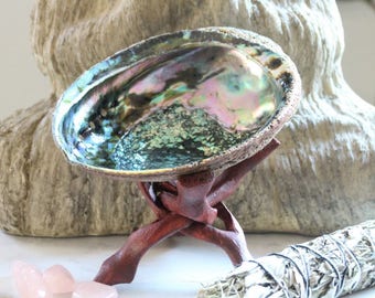 BeSpoke Smudge Kit | White Sage Smudging Ceremony Kit | Abalone Shell | Tripod | White Sage