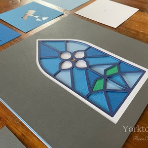 Layer SVG, Stained Glass SVG, Wall Hanging SVG, Cricut Svg, Silhouette Svg, 3D