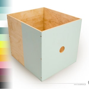 EXPECTIT 1/2 - wooden box / insert for shelf / cabinet ikea expedit kallax