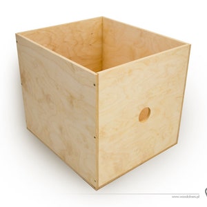 EXPECTIT - wooden box / insert for shelf / cabinet ikea expedit kallax