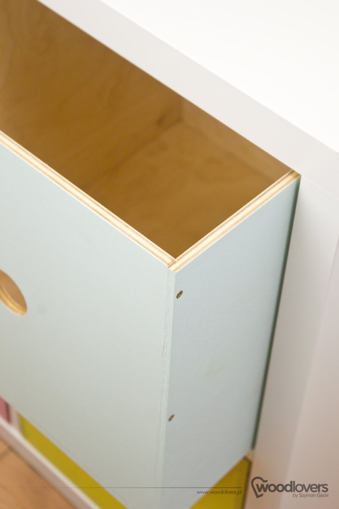 Expedit Shelf Insert EXPECTIT - Wooden Box / Insert for Shelf / Cabinet Ikea Expedit Kallax ...