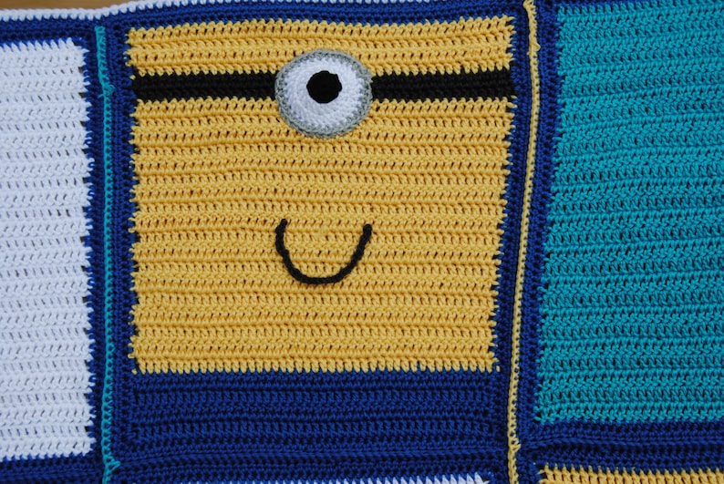 Minion Blanket Pattern Crochet Pattern Etsy