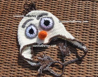 Olaf Hat Pattern - Etsy