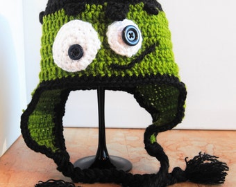 Frankenstein Monster Hat || Halloween Hat || Kids Hat