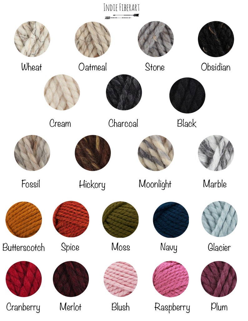 Super Chunky Hand Knit Blanket x Full Size x Rustic Farmhouse Home Decor x The Cascades Throw image 5