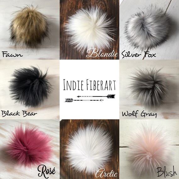POM POM FOX BLUSH ROSE POM POM FOX BLUSH ROSE