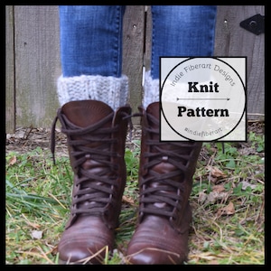 KNITTING PATTERN x Leg Warmers x The Taughannock Boot Cuffs
