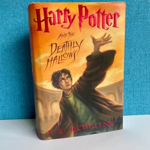 Harry Potter y las Reliquias de la Muerte, 1.ª edición, 1.ª impresión, tapa dura, J.K. Rowling, 2007. Libro de colección.