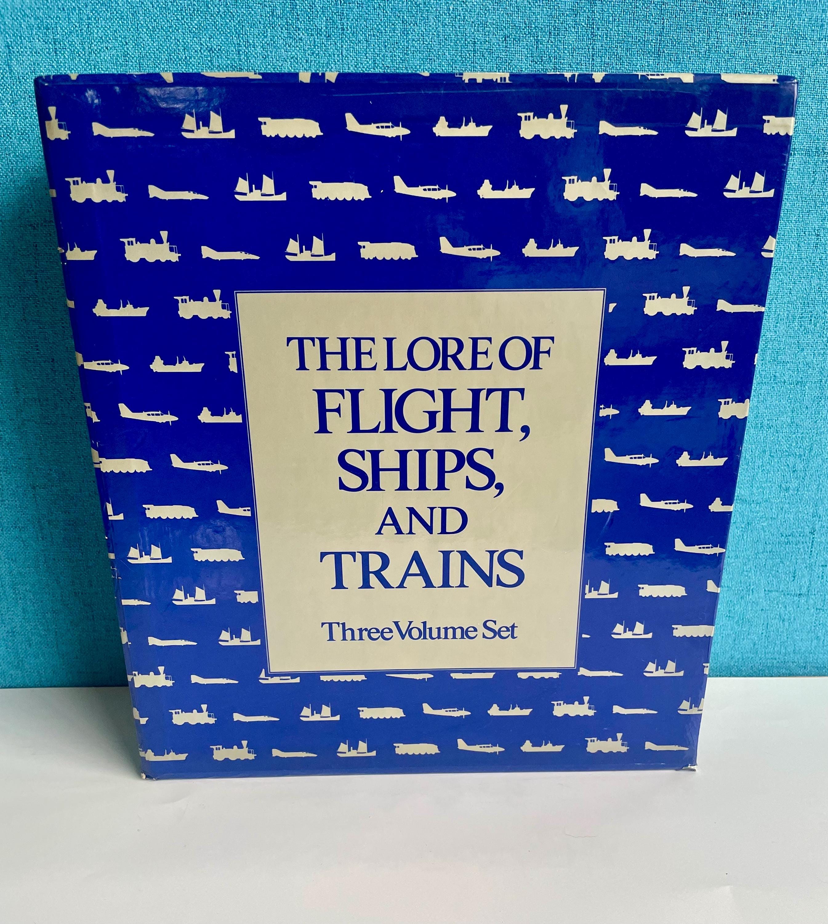 THE LORE OF FLIGHT, SHIPS, AND TRAINS 3巻 The Lore of Flight, Ships, Trains Three Volume Book Set, Aviation