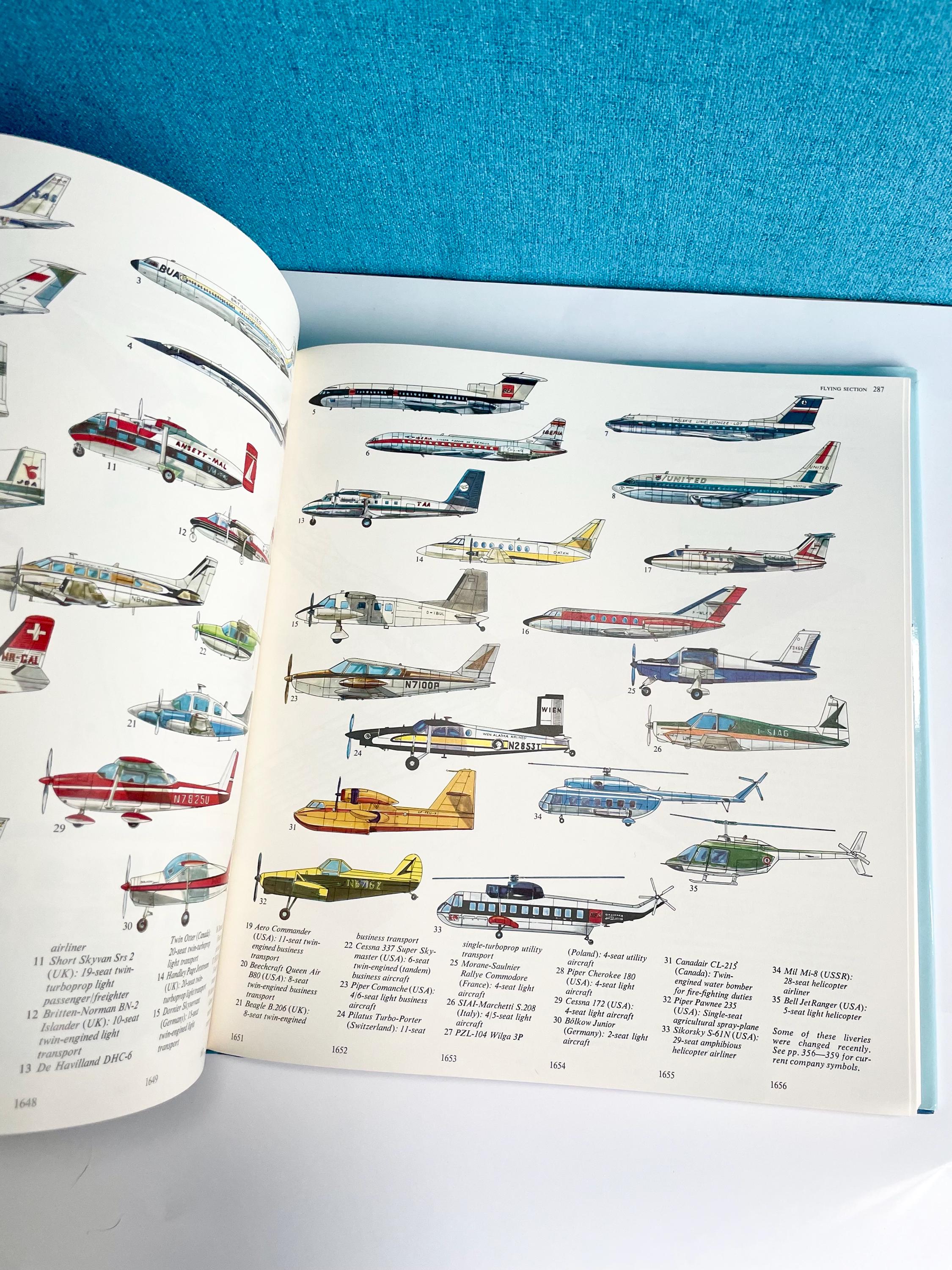 The Lore of Flight, Ships, Trains Three Volume Book Set, Aviation