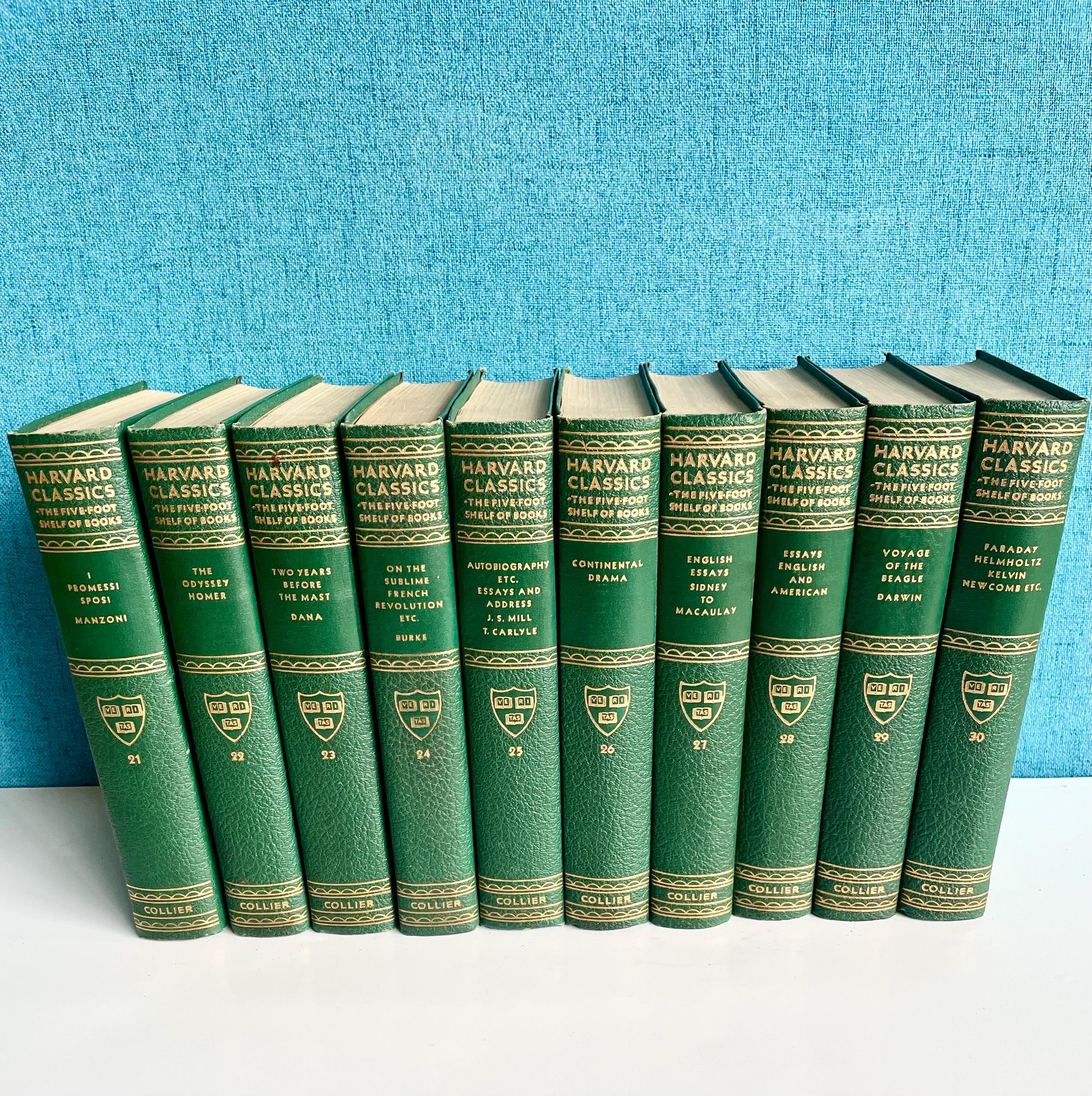 Harvard Classics Set - Etsy