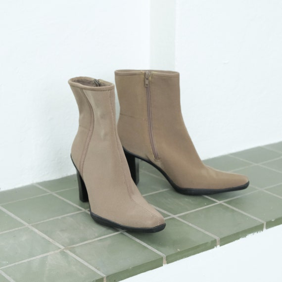 Camel Ankle Boots (Size 8) - image 2